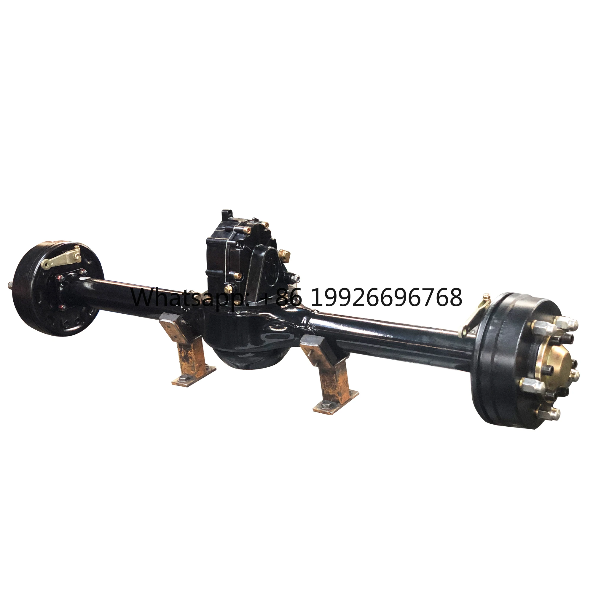 

Full Suspension Rear Axle with High Speed Low Speed Gear Box Differential for Electric Loading Tricycle
