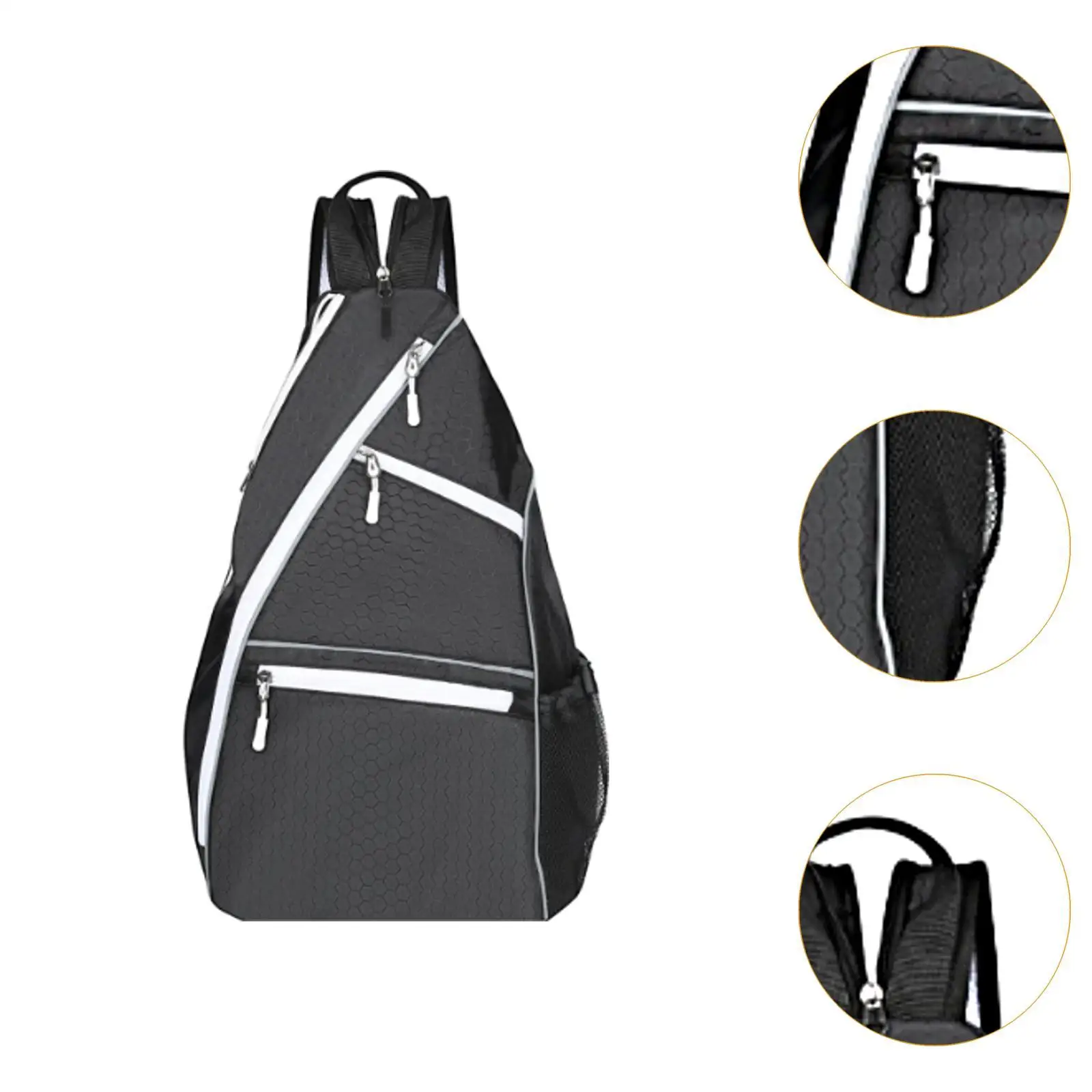 Pickleball Backpack for Men Women Pickleball Bag Beginners Zipper Closure Oxford