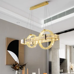 home decorationPendant lights, luxury crystal living room chandelier, dining room Pendant lamp, ceiling light, indoor lighting