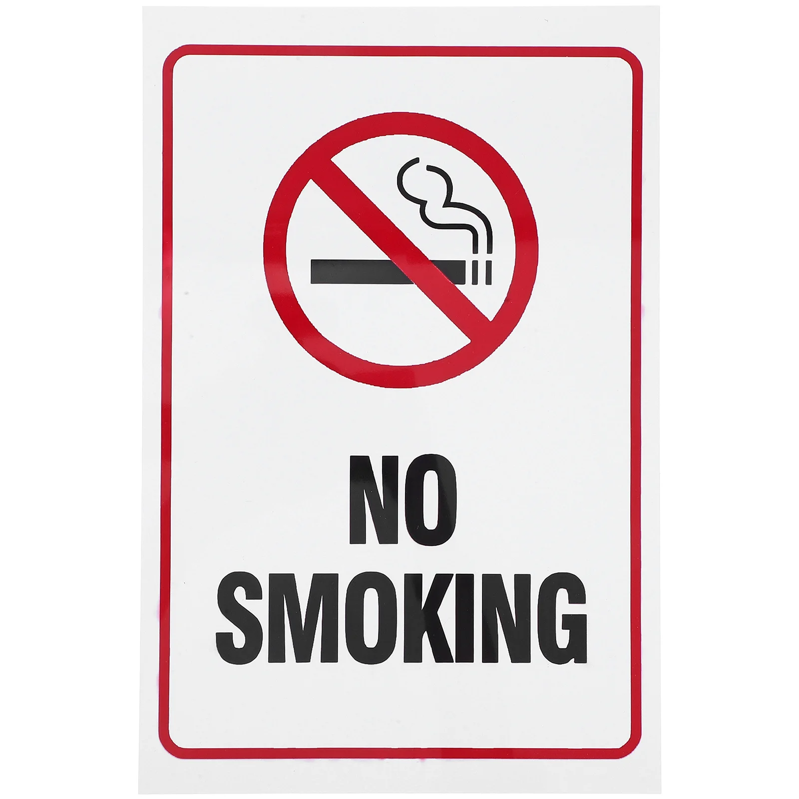 ممنوع التدخين علامة الألومنيوم علامة تحذير للمنزل فندق مقهى الأعمال في الهواء الطلق غير لاصق علامات تحذير المرور السلامة #6