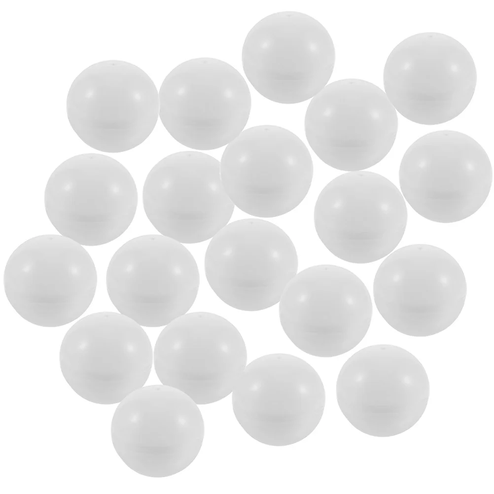 Palline della lotteria da 40 pezzi Palline della lotteria in PVC aperte in plastica vuote Halloween facili da trasportare riutilizzabili leggere