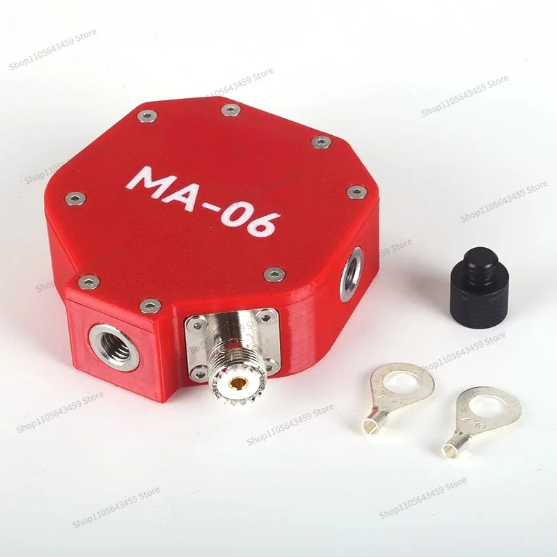 For MA-06 shortwave positive V+horizontal dual-purpose telescopic antenna base, unbalanced converter bracket portable base