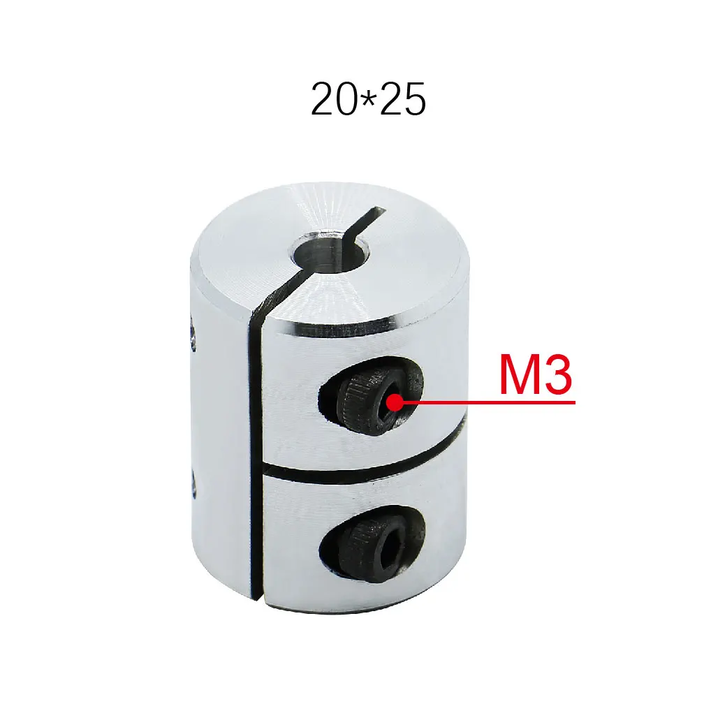D20L25 ثلاثية الأبعاد جزء الطابعة الرصاص المسمار المقرنة 1 قطعة RIgid المقرنة اقتران جامدة 8x10 6x8 5x8 مللي متر موتور موصل عمود المحرك اقتران #2