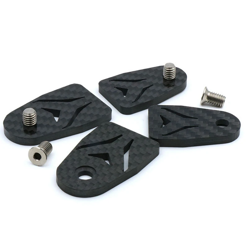 For Folding Bike Easy Wheel Carbon Fiber Kickstand With Titanium Screws