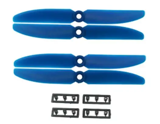 Kamay 1 paire d'hélices à entraînement direct 5030 à 3 lames /CCW pour avion RC (noir