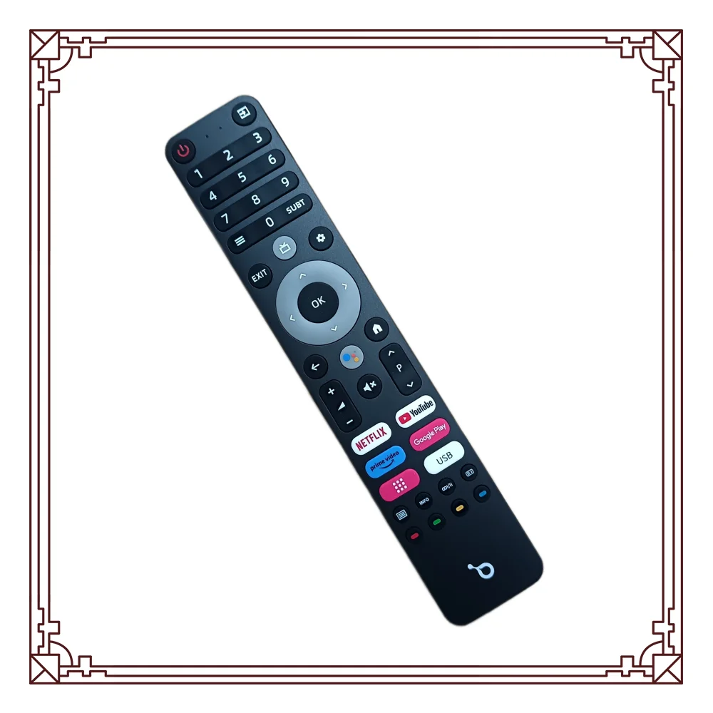 

New original voice remote control fit for Jetpoint 4K UHD Smart Android TV 65JTV7P