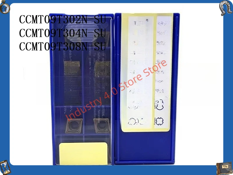 

Сменные пластины для станков с ЧПУ, упаковка 10 штук, новые оригинальные CCMT09T302/09T304/09T308N-SU AC530U