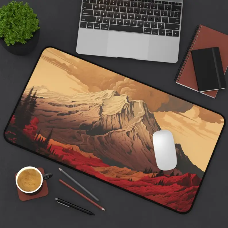 

Volcano Eruption Mouse Pad, Non-slip Waterproof Gaming Mouse Pad, Office Gaming Desk Decoration Mat, Perfect Gift for Friends.