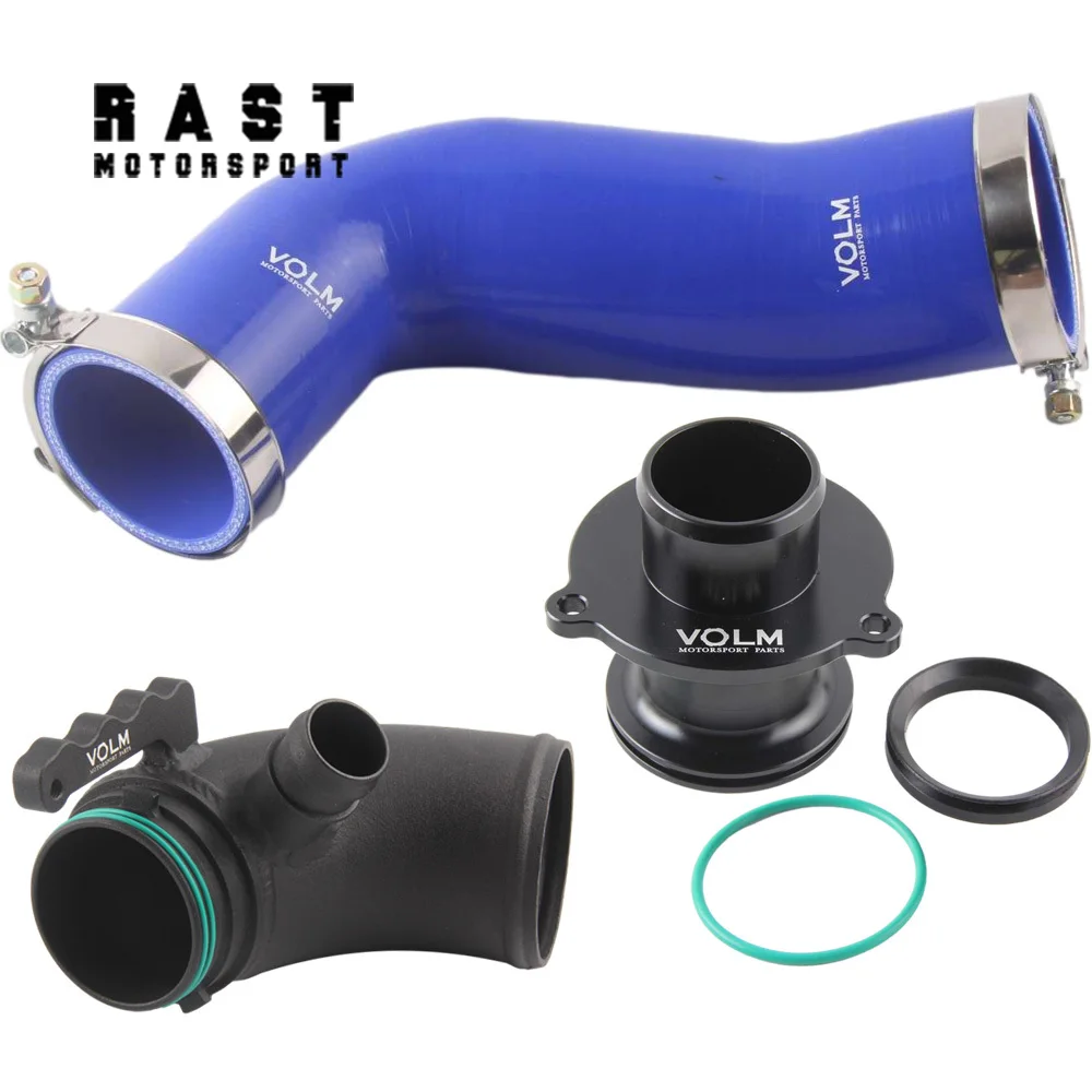 

Silicone Intake Hose Turbo Inlet Elbow Turbo Muffler Delete For VW Golf MK7 R Audi V8 MK3 A3 S3 TT MK3 2.0T 2014+