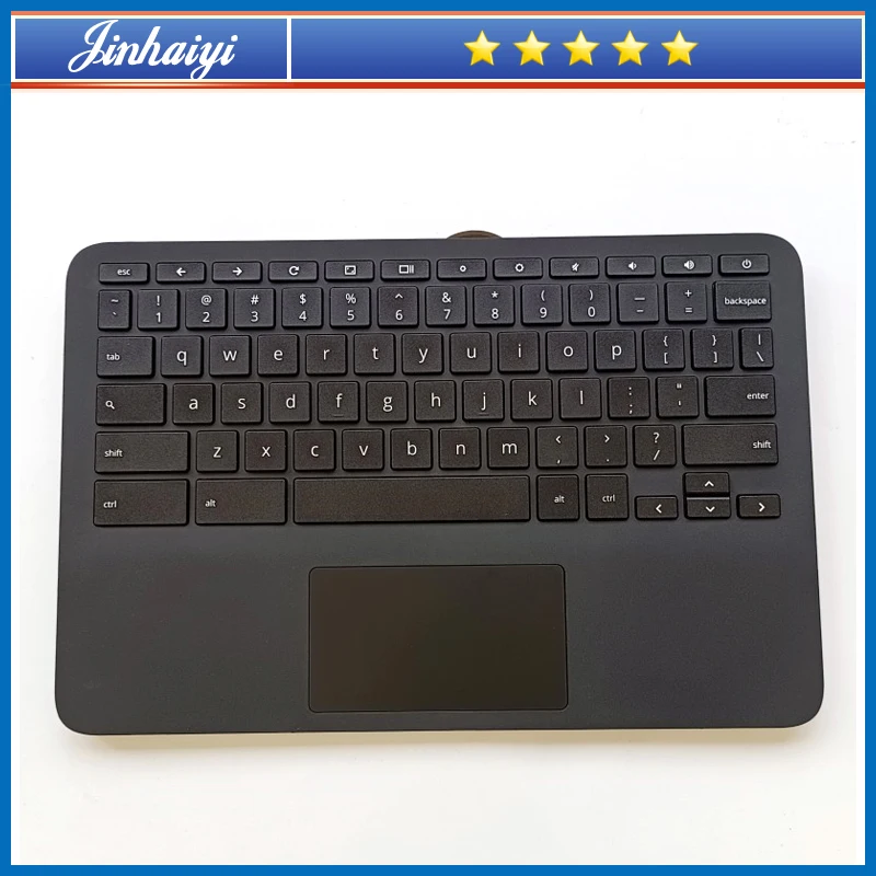 

For HP Chromebook 11MK G9 EE palm rest shell keyboard touchpad upper cover case M44258-001