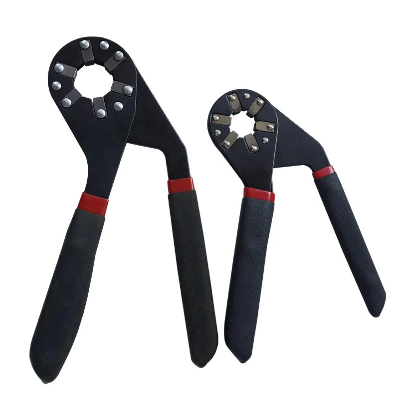 Universal Wrench Multifunctional Adjustable 6/8 Inch Spanner Can Be Clamped Socket Hexagonal Plumber Hand Repair Tools