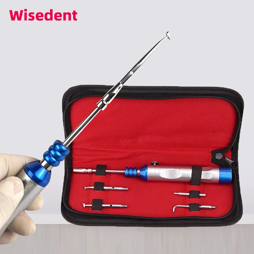 Dental Automatic Crown Remover Kit Adjustable 4 Shifts Crown Teeth Restoration Tool Dentists Dentistry Instrument