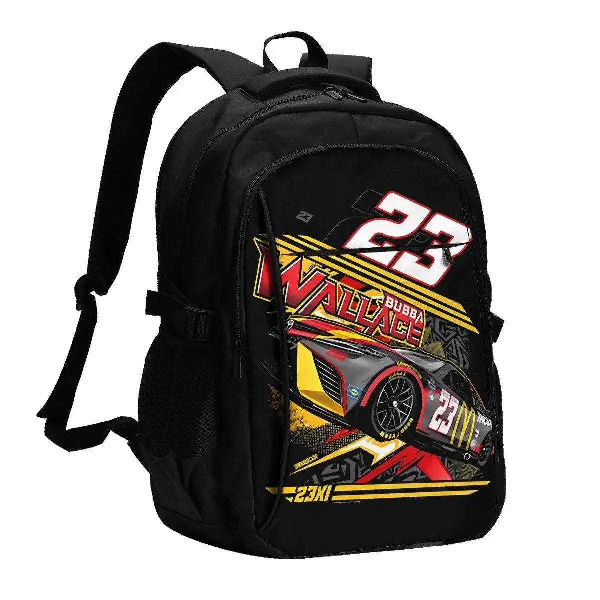 bubba-wallace-23-sac-a-dos-de-voyage-pour-ordinateur-portable-sac-a-dos-pour-ordinateur-portable-professionnel-resistant-a-l'eau-avec-port-de-chargement-usb-sac-d'universite-pour-hommes-et-femmes
