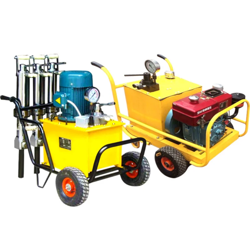 YG Factory Direct SupplyConcrete Block Splitter Drill Portable Hydraulic Rock Splitter Excavation Machine Stone Splitter