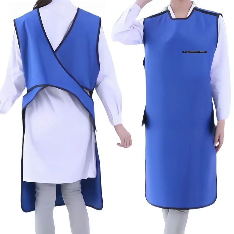 1Pcs X-ray Radiation Protection Vest with Adjustable Shoulder Straps and Neckline / Dental Apron / Protective Cap Clinic Check