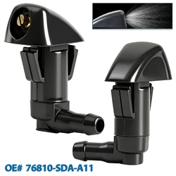 Erick's Wiper 2Pcs Front Windshield Wiper Washer Jet Nozzles For Honda Accord FR-V Civic Element Odyssey OE# 76810-SDA-A11