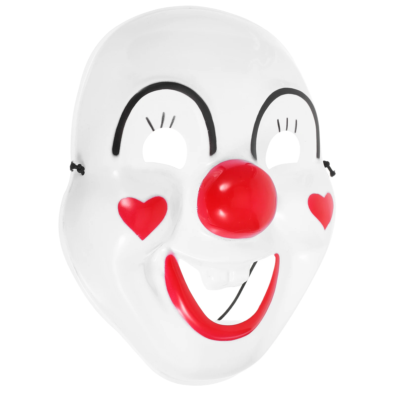 

Party Clown Mask Cosplay Costume Props Aldult Accessories Plastic for Men Dress Creepy Child