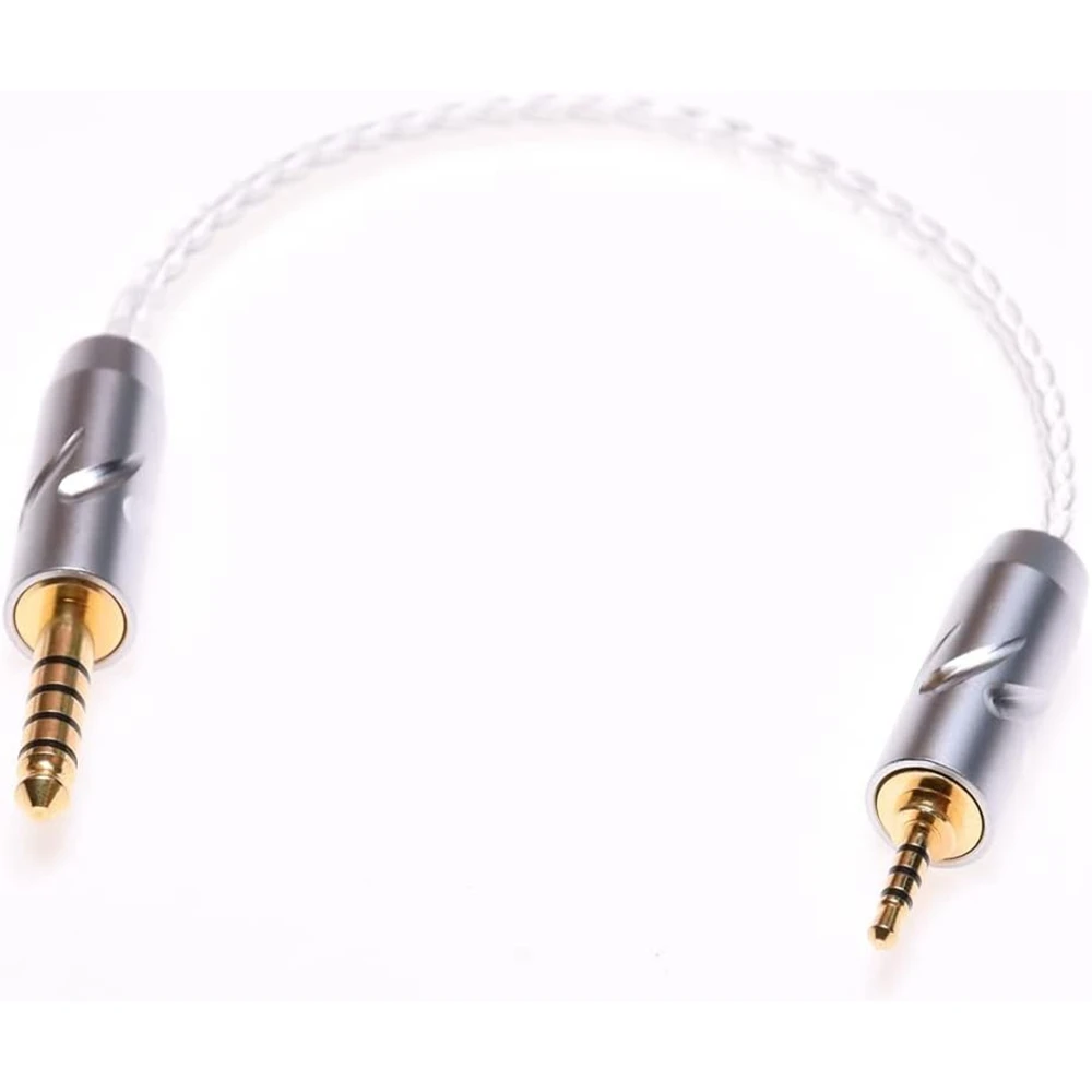 GAGACOCC 10CM 2.5mm do 4.4mm zbalansowany kabel Audio do wzmacniacz słuchawkowy Jaben Oriolus BA300s