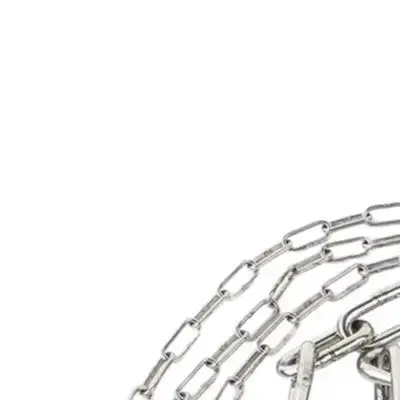 316 Stainless Steel 2M Chain with Polished Finish for Outdoor Marine Use Anchoring Lighting Suspension and DIY Rigging