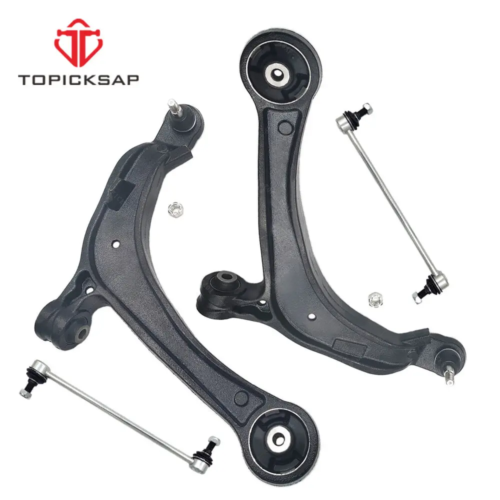 TOPICKSAP Front Lower Control Arm Ball Joint Suspension Set of 4pcs For Honda Odyssey 2011-2017 51320SHJA02 51360TK8A01