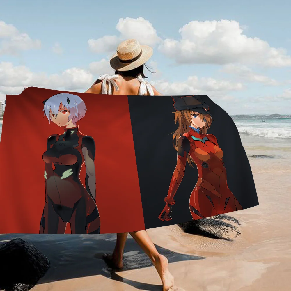 N-NEON-GENESIS E-EVANGELIONS Towel Microfiber Beach Towel Absorbent Quick Dry Soft Yoga Swimming Resort Mountain Climbing Towel