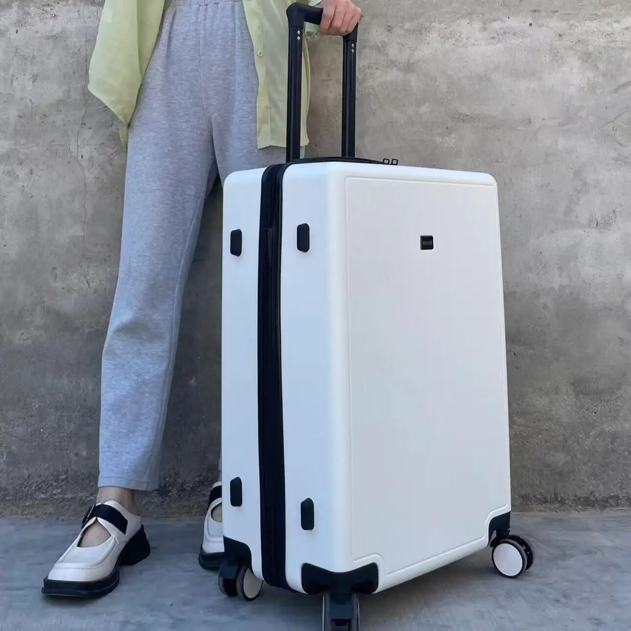 new-2025-fashion-women's-luggage-carry-on-suitcase-20-inch-travel-bag-zipper-password-box-silent-boarding-box-fashion-trend
