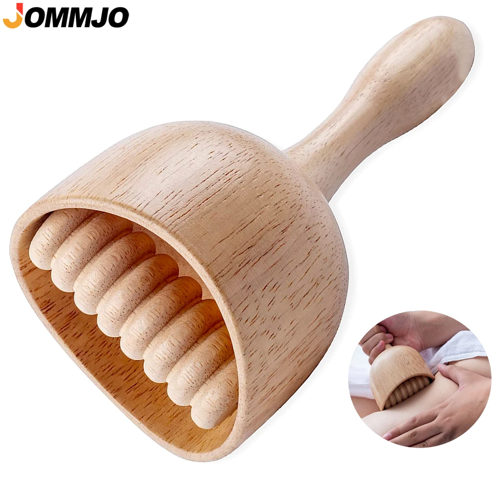 

1Pcs Wooden Swedish Massage Cup - Manual Anti Cellulite Suction Cup, Wood Therapy, for Lymphatic Drainage, Body Sculpting Tool