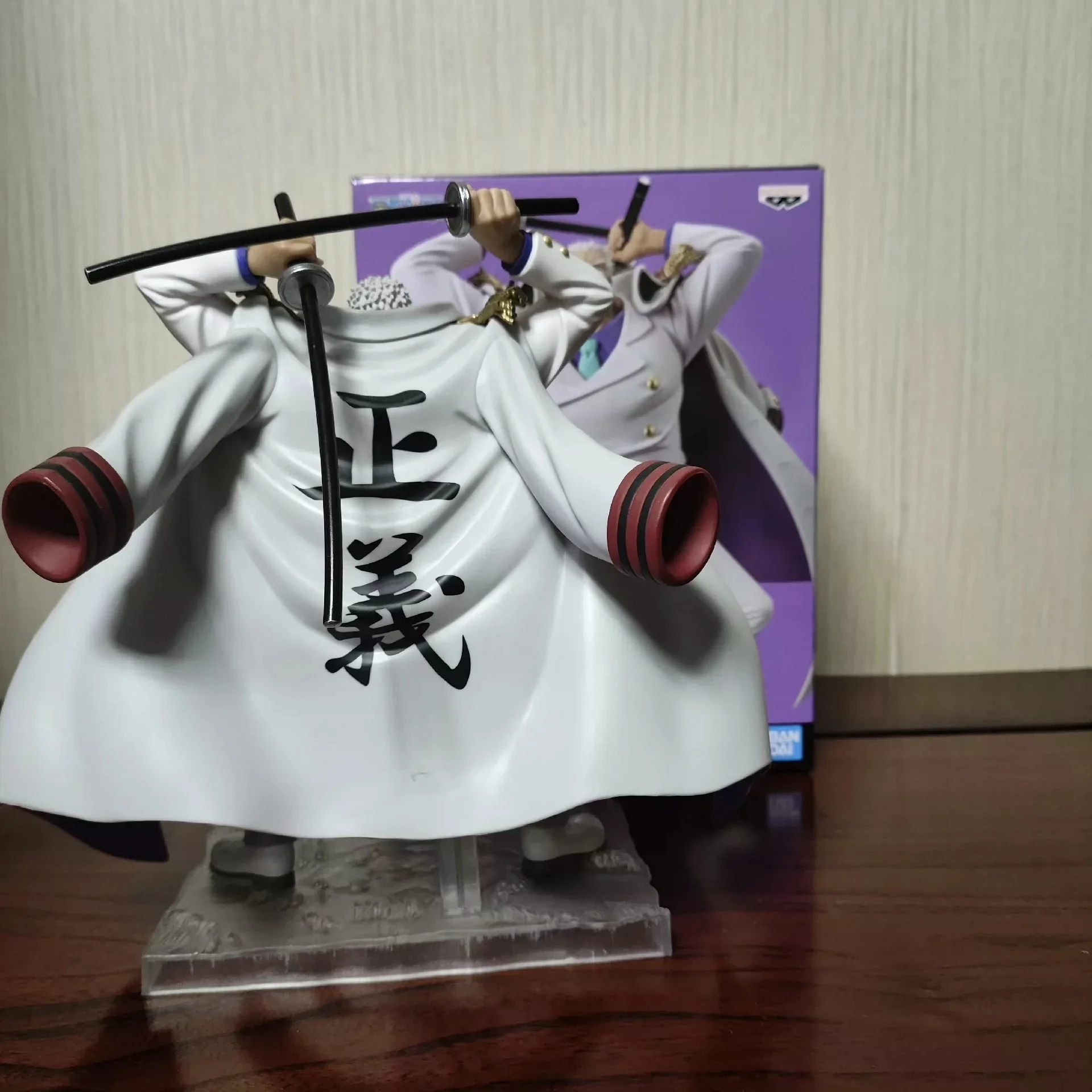 Genuíno bandai banpresto vol.1 anime uma peça revista macaco d garp figura de ação coleção modelo brinquedo dreamland ornamento presente