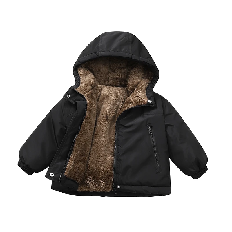 

Пуховые хлопковые куртки для мальчиков и девочек, очень толстые плюшевые пальто для детей, хлопковая пуховая верхняя одежда с капюшоном, куртки для мальчиков, студенческая зимняя одежда, куртки-пуховики