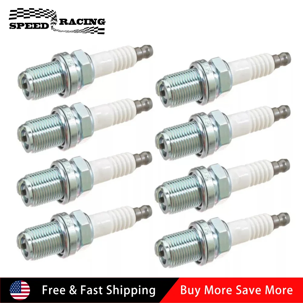 

R5671A9 5238 Durable 8pcs Racing Spark Plugs Race-Tuned-Turbo-NA-Supercharged-High Comp EL-1094