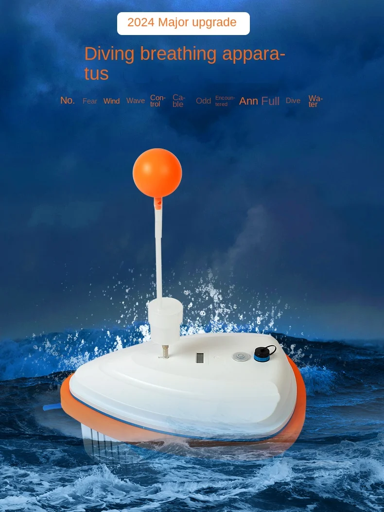 

Дайверы, радуйтесь! Респиратор Camolech LY700 для плавания – глубина до 15 м, время работы 7-10 часов, для двух человек!