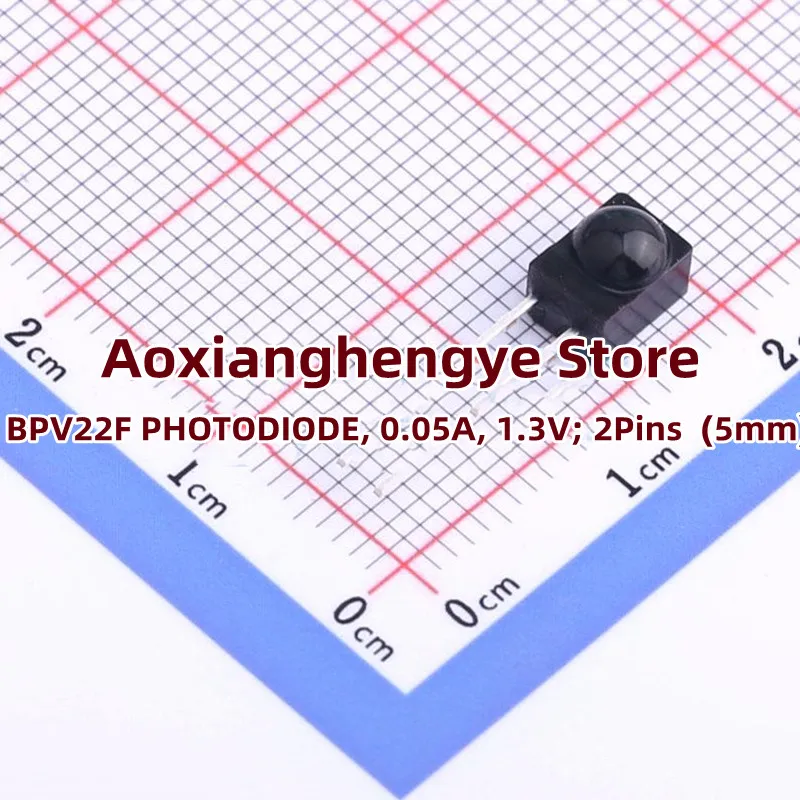 5PCS BPV10 BPV10NF BPV11F BPV22F BPV22NF DIP-2 PHOTODIODE, 0.05A, 1.3V; 2Pins  (5mm)