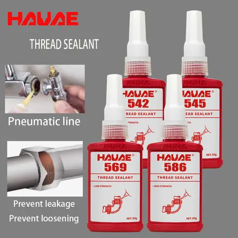 586 542 545 569 Thread glue High strength pipe pneumatic joint sealant Hydraulic pneumatic joint leakproof anaerobic glue