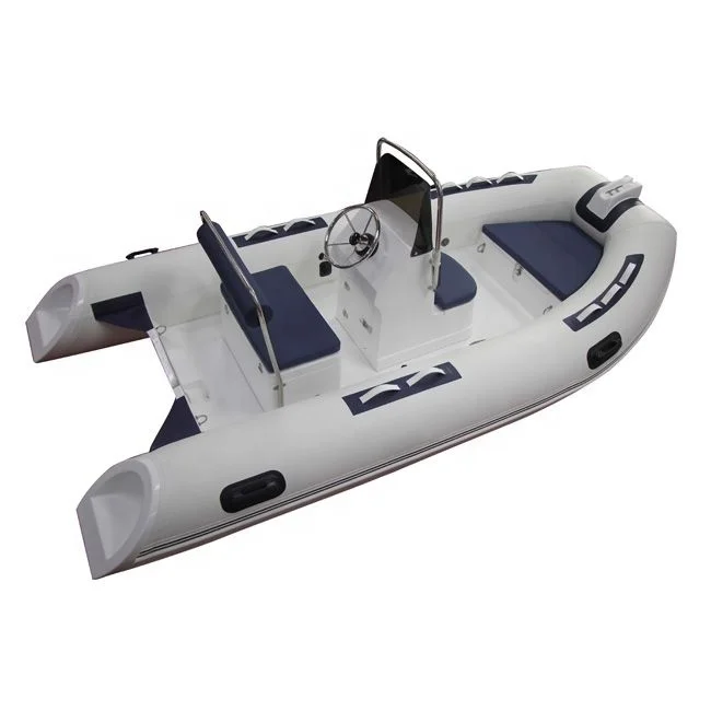 Best Fiberglass Inflatable HYPALON/PVC Rigid Fishing Hull Inflatable 360 RIB Boat Sale