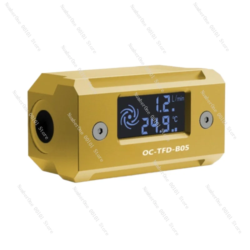 

B05 Digital Display Flow Thermometer Water Pump CPU Water Cooling Computer Suit DIY Cooling System Real-Time Monitoring