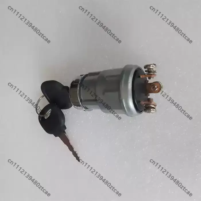 Diesel Engine Ignition Key Switch Compatible With K4100 R4105 6105 Generator Construction Machinery