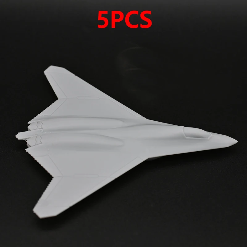 

Набор из 5 моделей истребителей J-50 6-го поколения (масштабы 1/1500, 1/700, 1/350) для диорам и песочниц, 3D-печать