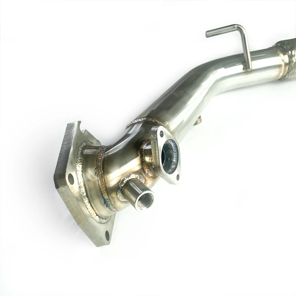 Exhaust System For Jeep Wrangler Rubicon JL 2.0T Stainless Performance Downpipe With Heat shield and  converter