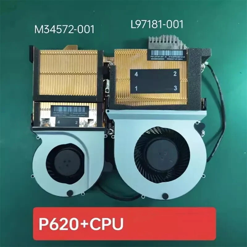 

Новый вентилятор охлаждения процессора и графического процессора для HP Z2 Mini G5 P620 RTX3000 M34572-001 L97181-001