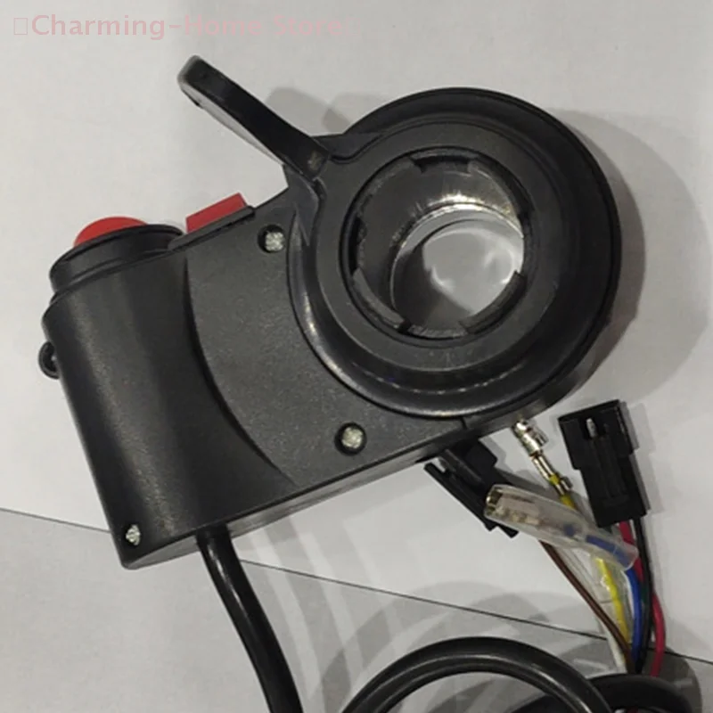 【M】1 Piece E-Bike Scooter Accessories Electric Bicycle No Display Thumb Switch + Reversing Electric Vehicle Adjustment Handle view 3