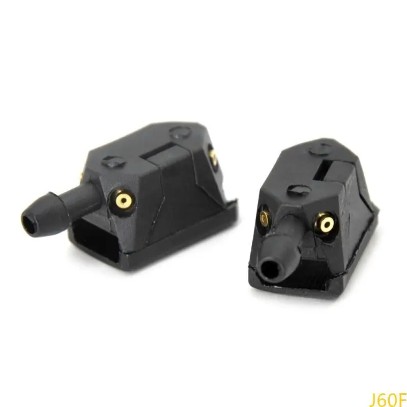 

J60F Car Windscreen Washer Wiper Water 8/9mm Jet 4 Way Adjusted Arm Nozzles