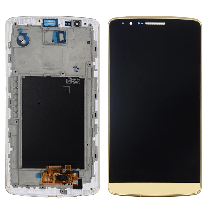 5.5 Inch Display For LG G3 Lcd D850 Touch Panel Digitizer Assembly D855 D850 D851 VS985 4G D852 LGLS990 F400K LCD Screens