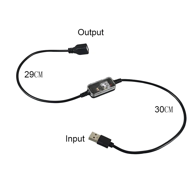 El sensor de luz DC3.7V-24V 5A se convierte automáticamente encendido/apagado, interruptor inteligente del sensor de luz interior, cable USB, sensor de alta potencia