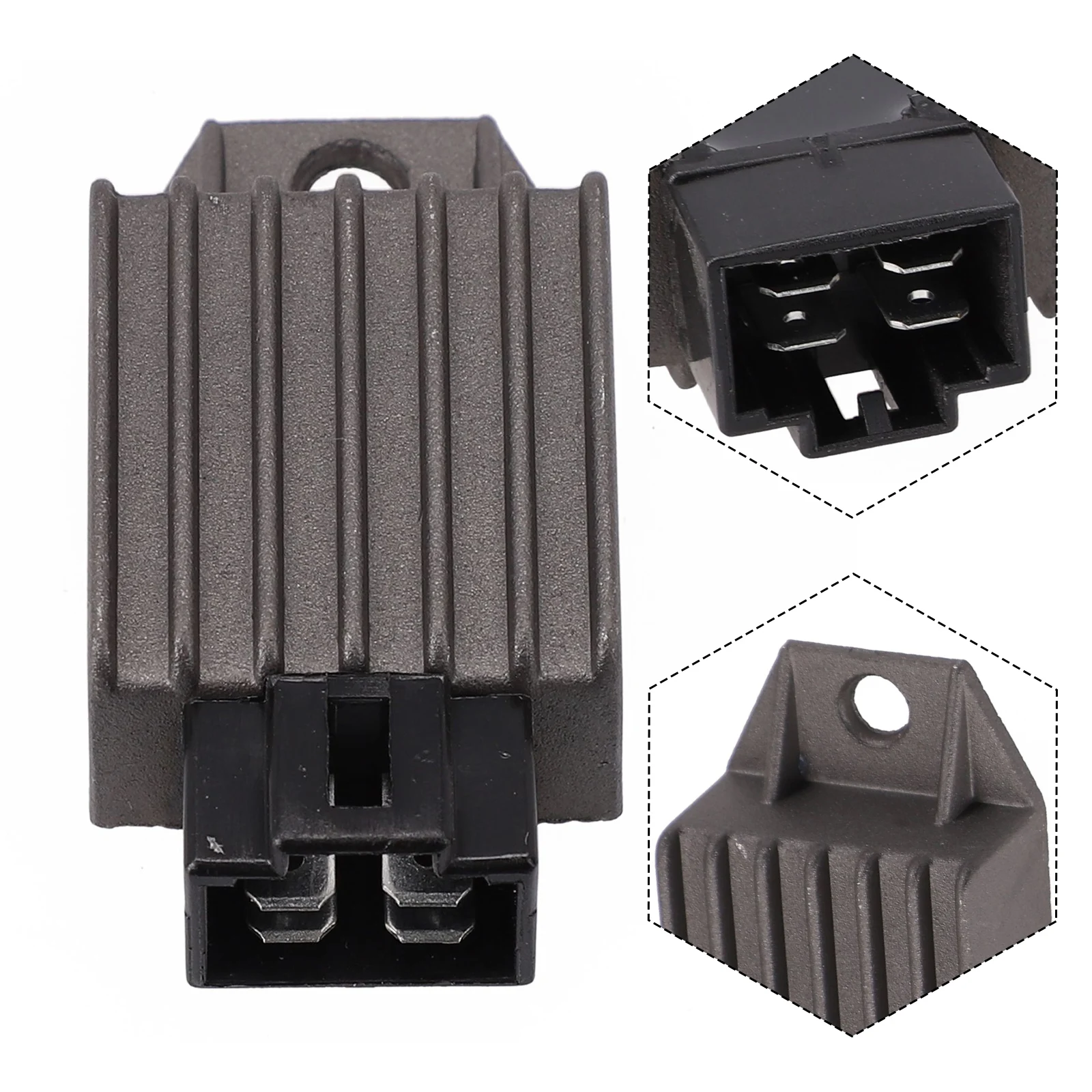 Motorcycle Rectifier 6V Voltage Regulator 4 Pin Voltage Stabilizer Voltage Regulator For Honda JH70