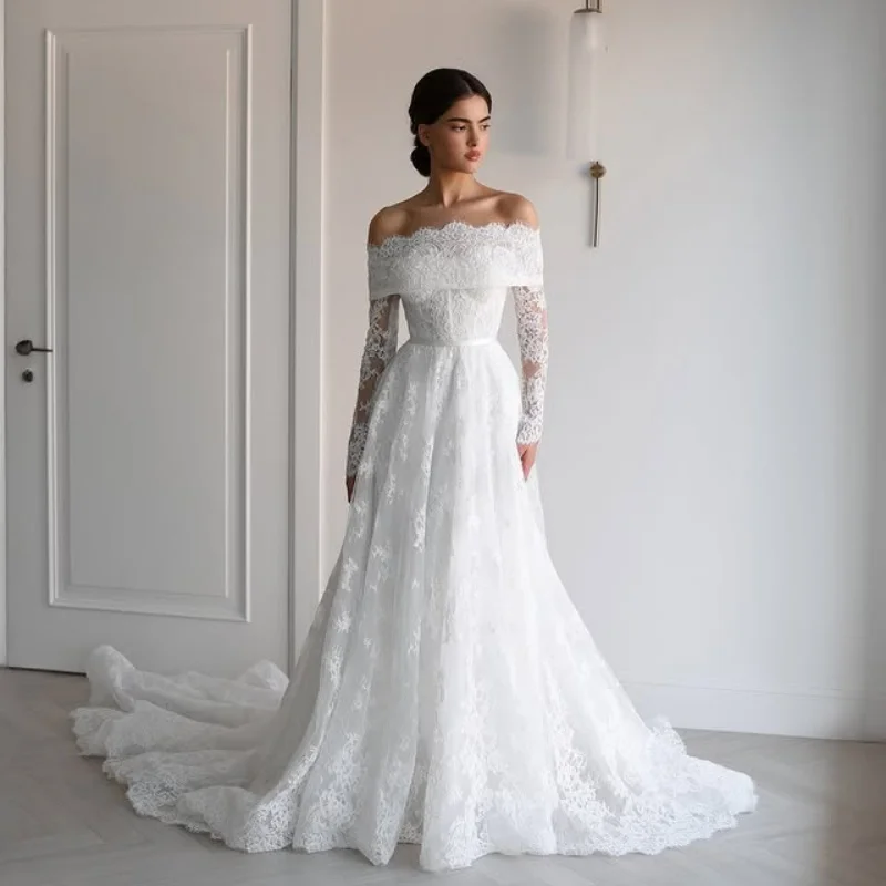 

Роскошные платья Quinceanera цвета слоновой кости по индивидуальному заказу с аппликацией на плечах и длинными рукавами Vestido 15, Quinceanera