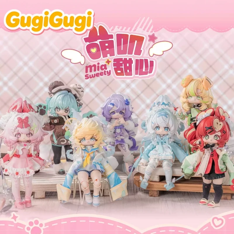 Original Mai Sweety Serie 1/12 Actionfigur Mjd Blind Box Niedliche Anime-Charakterpuppe Anziehpuppe Desktop-Ornament Sammlerstück Geschenk