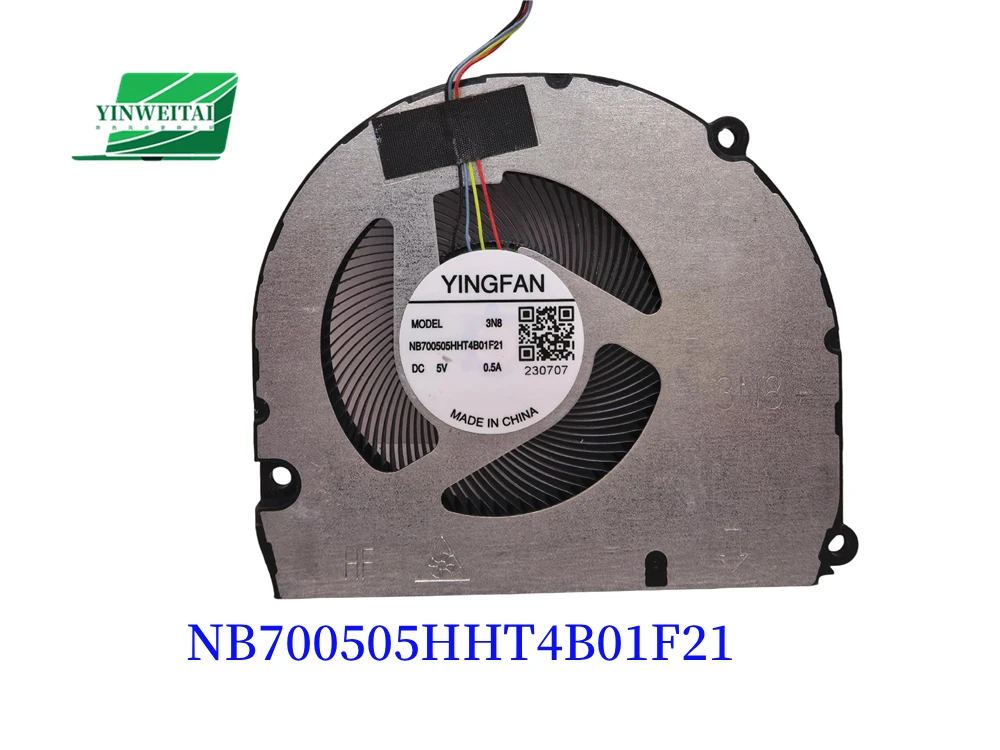 B65D5HC21D8 NB700505HHT4B01F21 B65D5HC2082 DC 5V for Sony Vaio VJFE43F11X VWNC71429-BL OEM Cooling Fan
