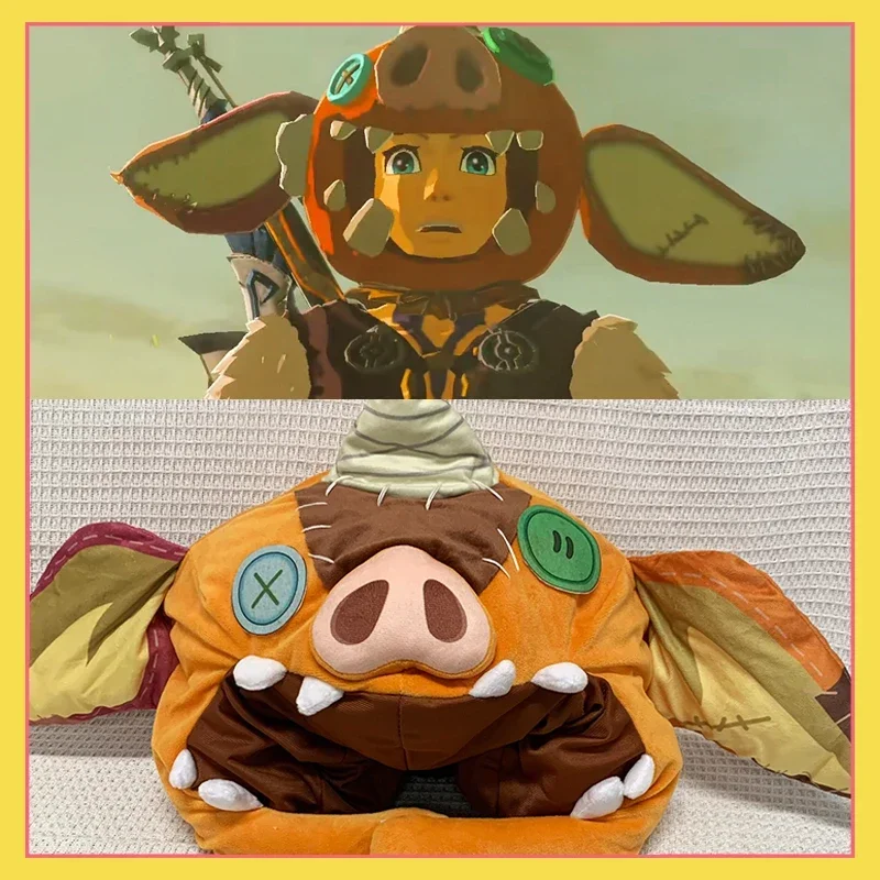 Popular Switch game Legend of Zelda 2: Kingdom Tears Zelda sequel: Horse and Horse Head Set, Link Creative Head Set Gift