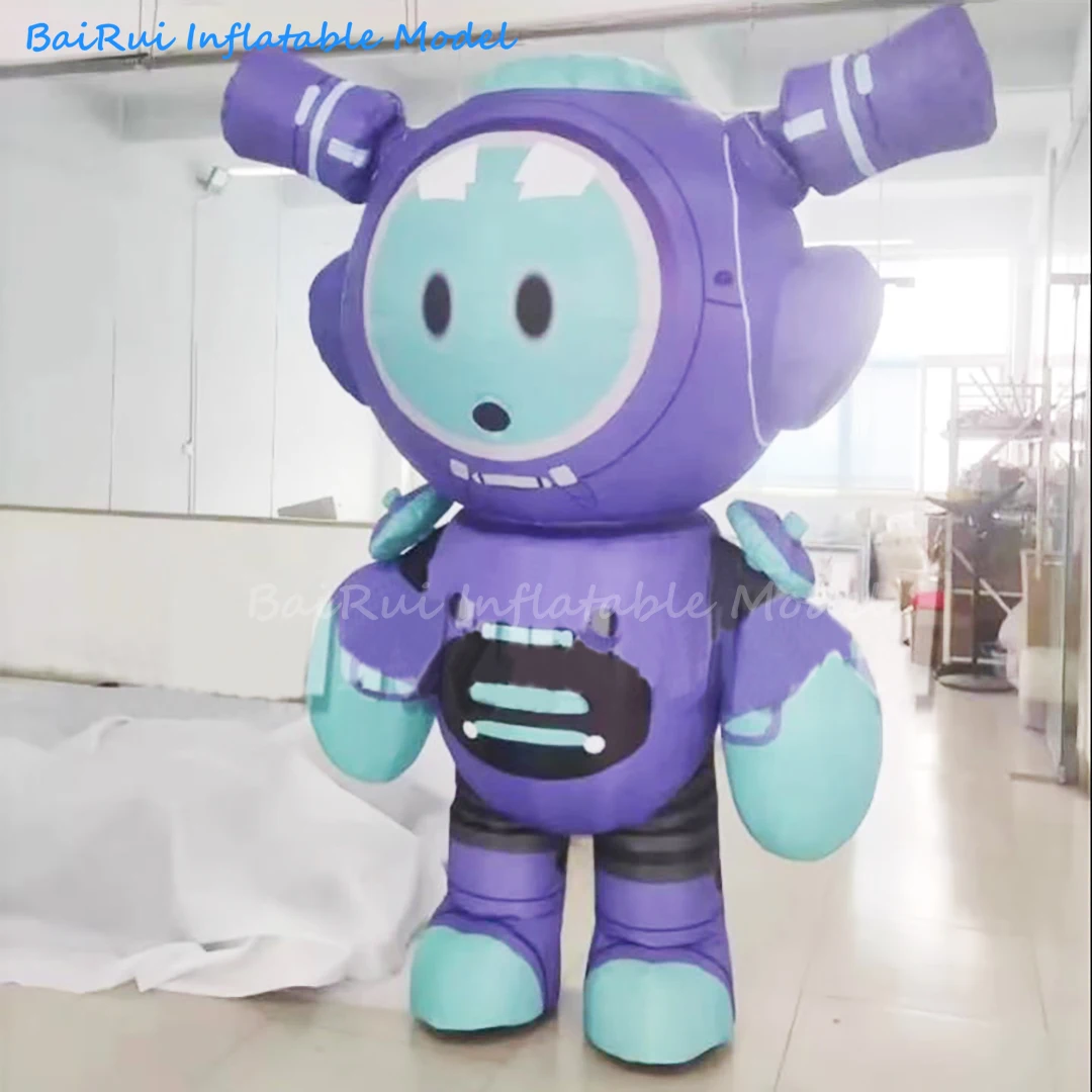 Riesiger aufblasbarer Roboter, Anime-Alien, Raumfahrer, Bühnendekoration, Nachtclub-Dekoration, Event-Werbepuppe, Requisiten für Ausstellungen – Detail 2
