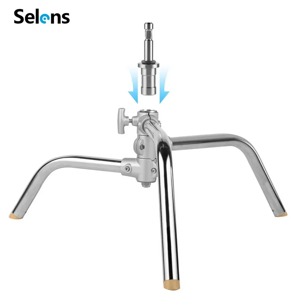 Selens Male Adapter Metal Camera Screw Photograph Hand Tool Tripod Accessories Tripod Male to Male Screw Adapter For Bracket